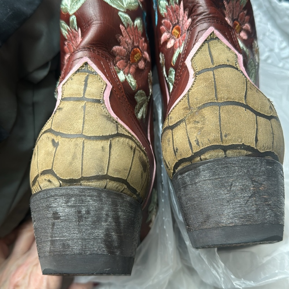 Old Gringo Stagecoach Sangria Boots 3345-1 - Picture 15 of 16